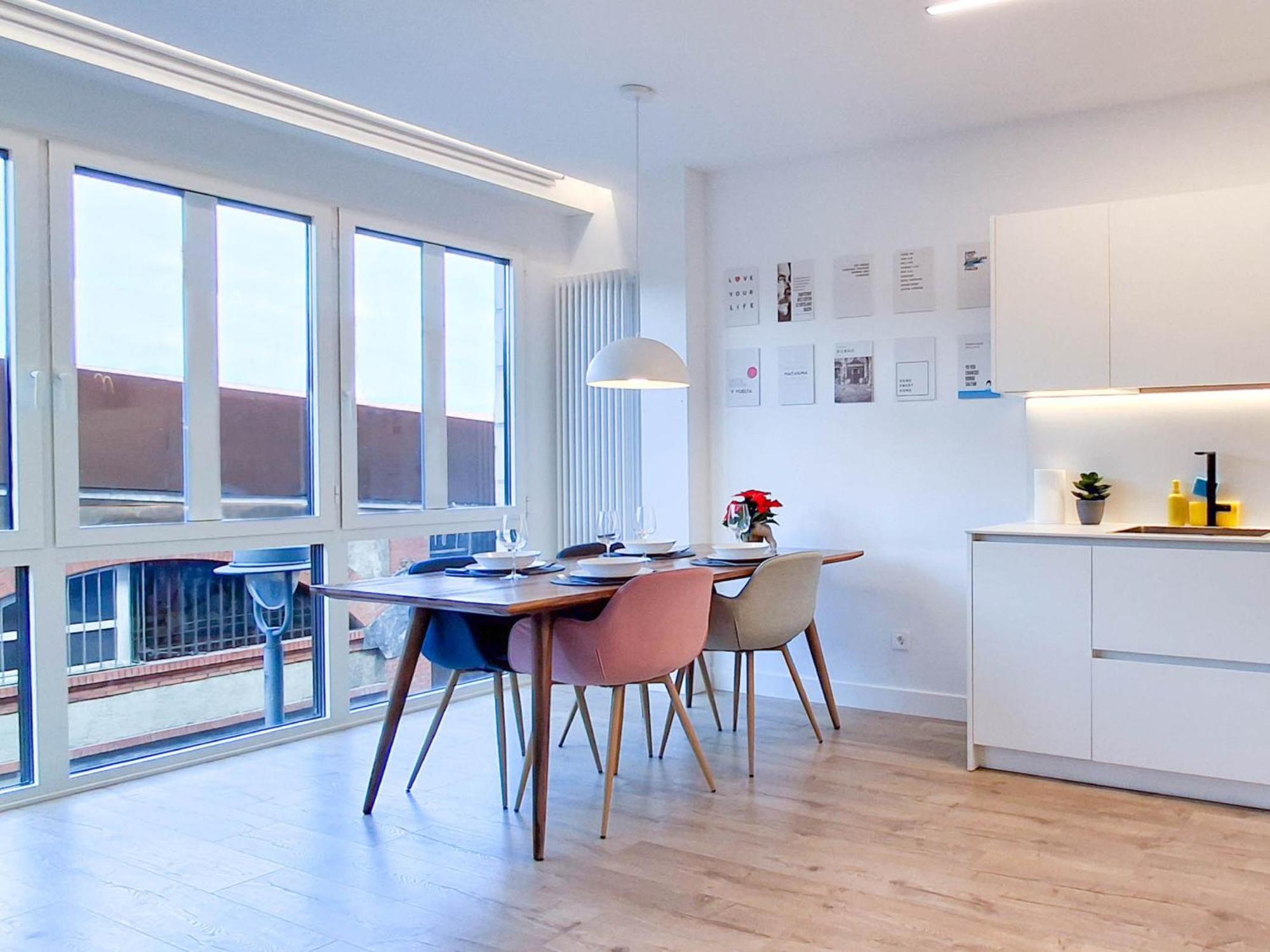 Akura Apartment, Con Aire Acondicionado Bilbao Dış mekan fotoğraf