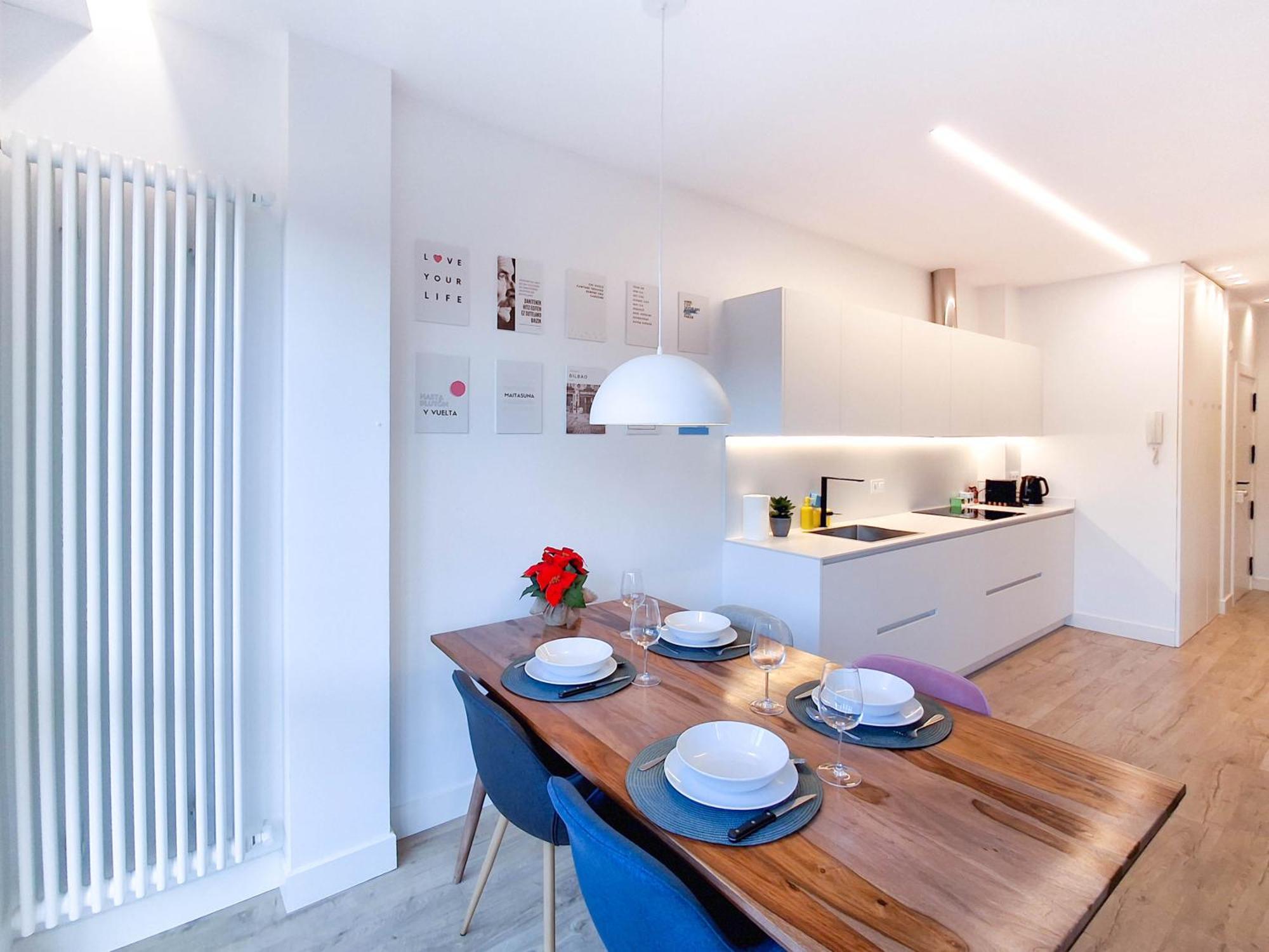 Akura Apartment, Con Aire Acondicionado Bilbao Dış mekan fotoğraf